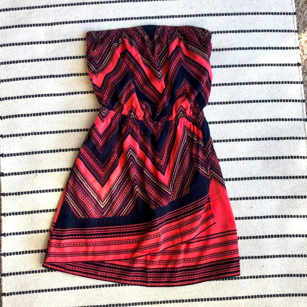 Strapless dress